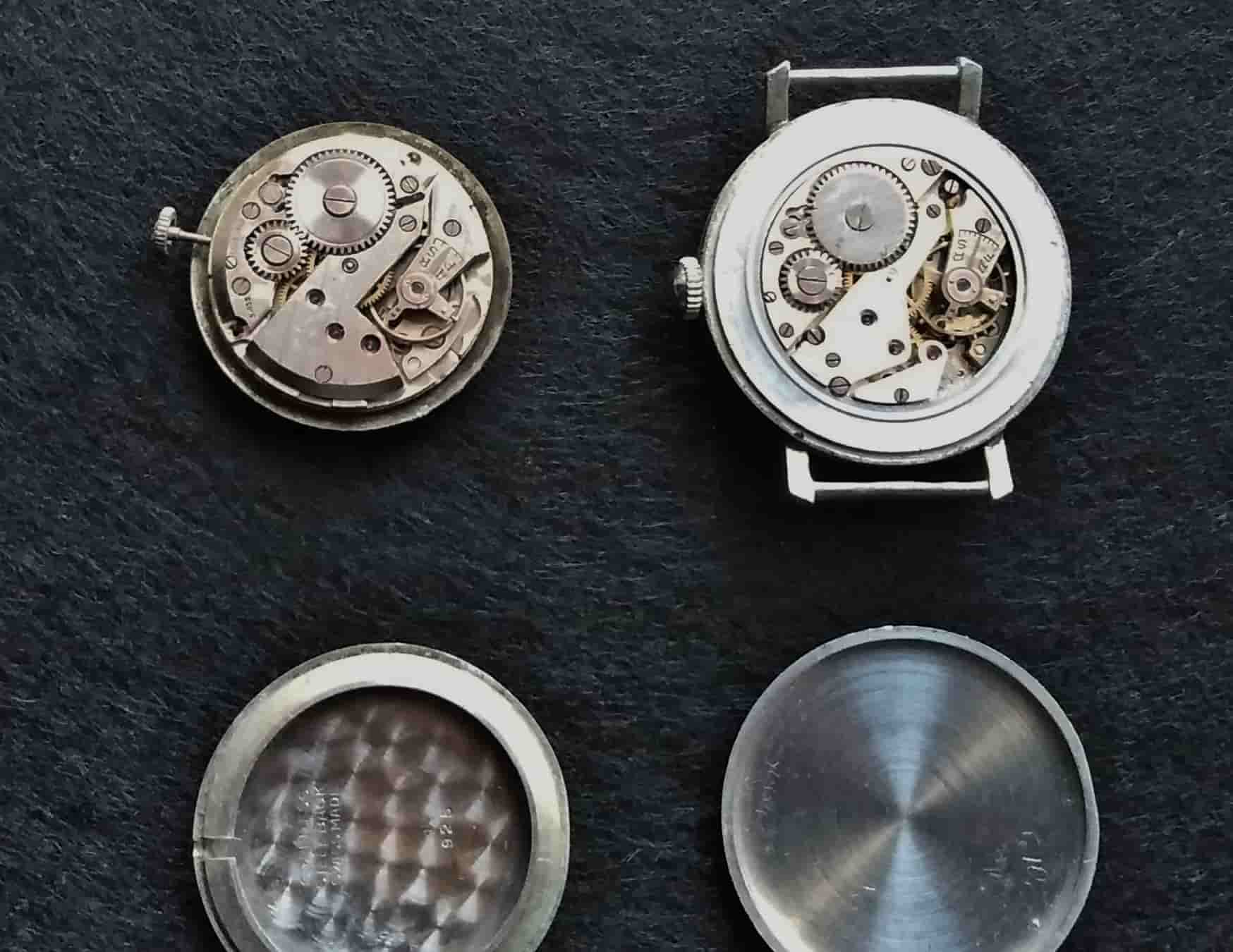 Vintage Swiss Pointer-Date Calendar Watches – Pair for Restoration (Ardath & Dural)